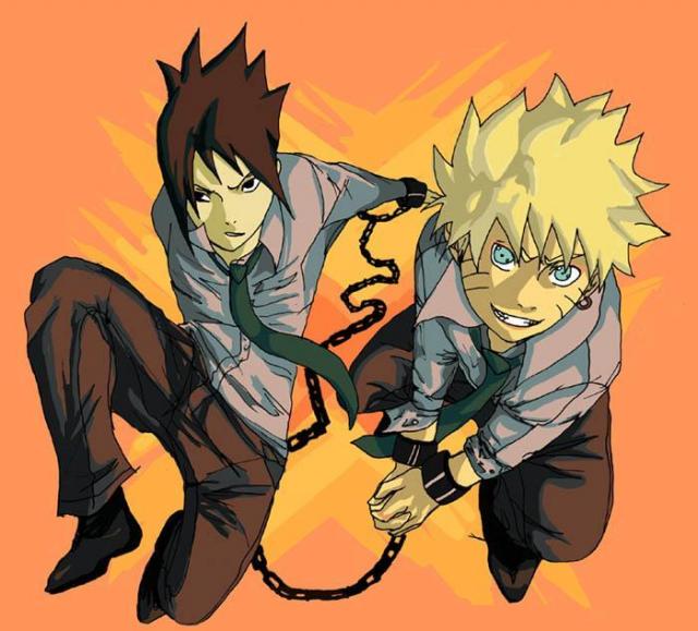 Chained to you - NaruSasu